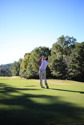 golfing at greystone