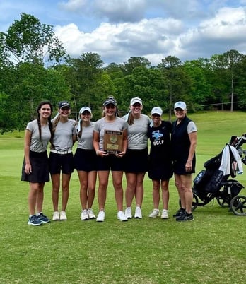 State Champions 2022 - Spain Park Girls Golf Team  II